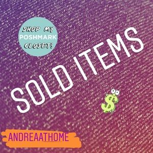 SOLD ITEMS BEYOND THIS POINT